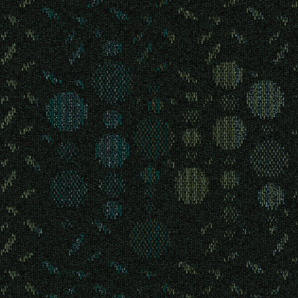 Interface Circles / Bouclé / 50 cm x 50 cm / Schwarz