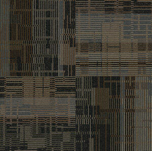 Interface Yuton 103 / Bouclé / 50 cm x 50 cm / Braun