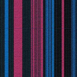 Interface Latin Fever / Bouclé / 50 cm x 50 cm / Blau