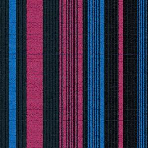 Interface Latin Fever / Bouclé / 50 cm x 50 cm / Blau