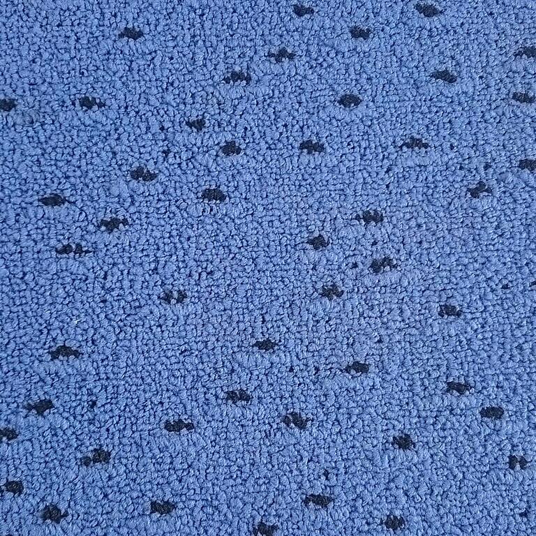 Interface Encrypt / Bouclé / 50 cm x 50 cm / Blau