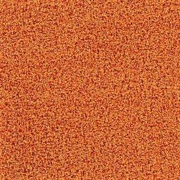 Interface Touch & Tones 103 II / Hochflorig / 50 cm x 50 cm / Orange