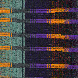 Interface Latin Fever - Manta / Bouclé / 50 cm x 50 cm / Braun