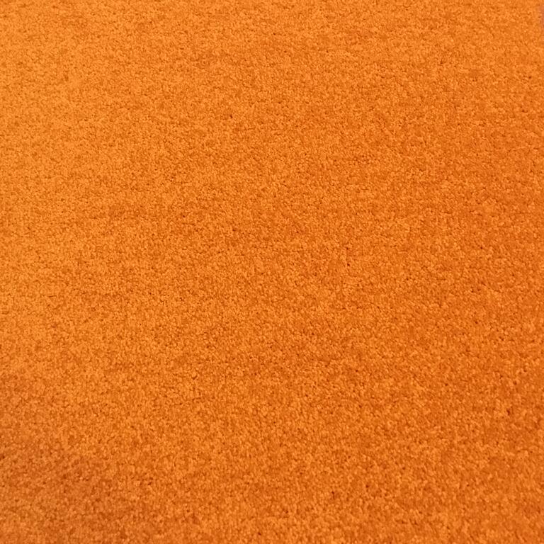 Interface Polichrome / Velour / 50 cm x 50 cm / Orange