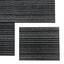Interface Barricade One / Schmutzfang Fliese / 50 cm x 50 cm / Schwarz, Grau / 2