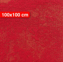 Interface Urban Retreat 103 1x1m / Bouclé / 100 cm x 100 cm / Red