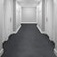 Interface Superflor II / Nadelfilz / 50 cm x 50 cm / Schwarz, Grau / 2