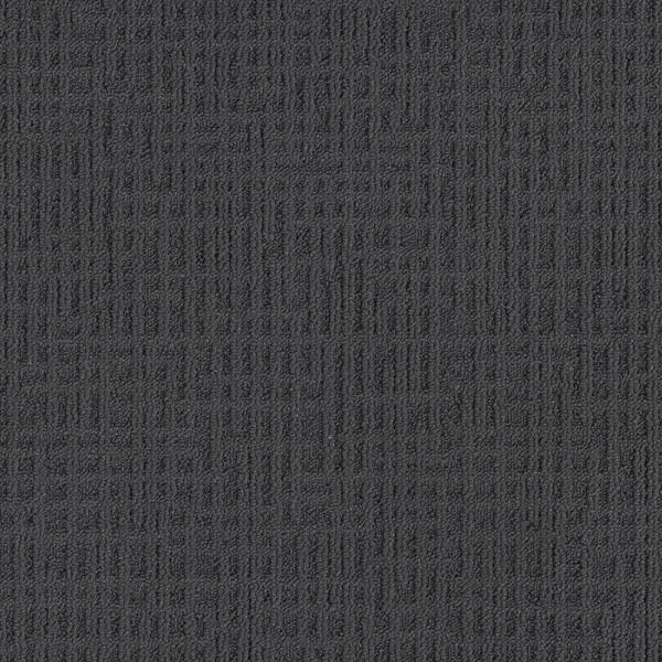 Interface Monochrome / Bouclé / 50 cm x 50 cm / Schwarz, Grau