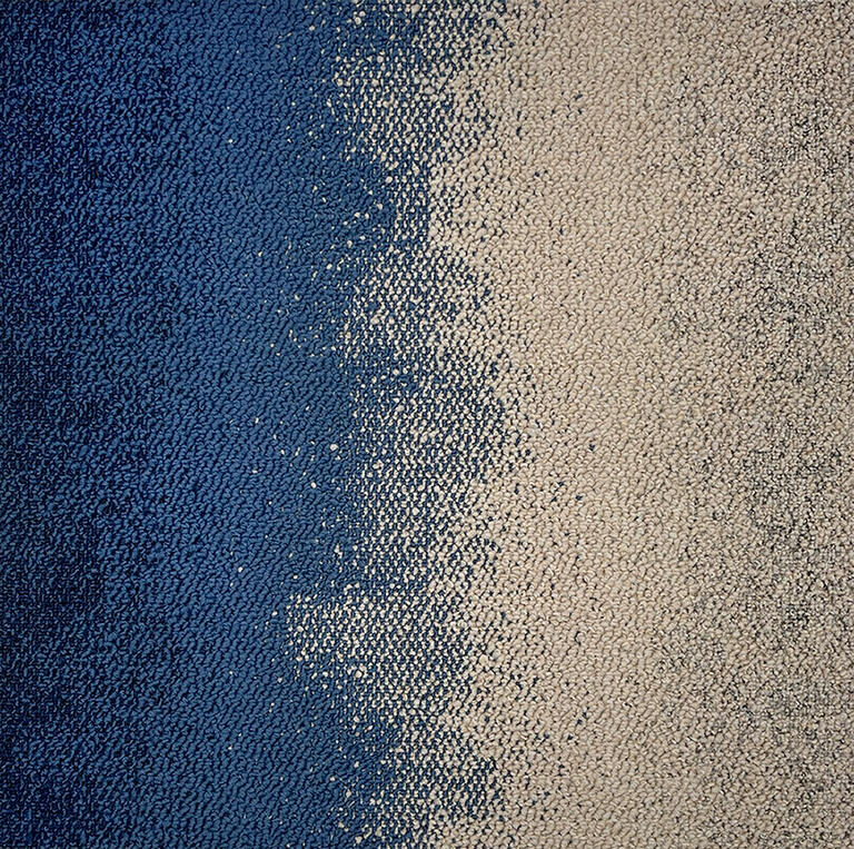 Interface Connected Ethos  CE200 / Bouclé / 50 cm x 50 cm / Blau, Beige