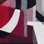 Interface Past Forward / Bouclé / 50 cm x 50 cm / Schwarz, Red, Grau / 2