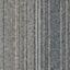 Interface Employ Dimensions / Bouclé / 25 cm x 100 cm / Blau, Grau, Braun