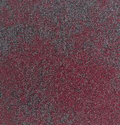 Interface Composure / Bouclé / 50 cm x 50 cm / Red, Grau