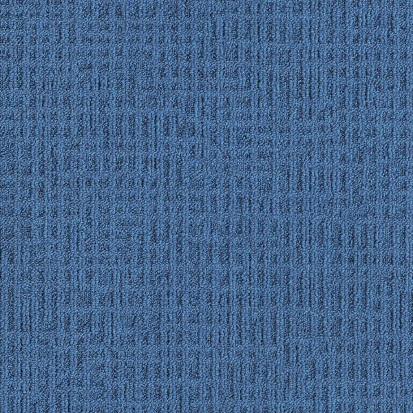 Interface Monochrome / Bouclé / 50 cm x 50 cm / Blau