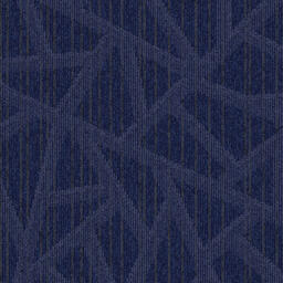 Interface The Orient - Dynamic / Bouclé / 50 cm x 50 cm / Blau