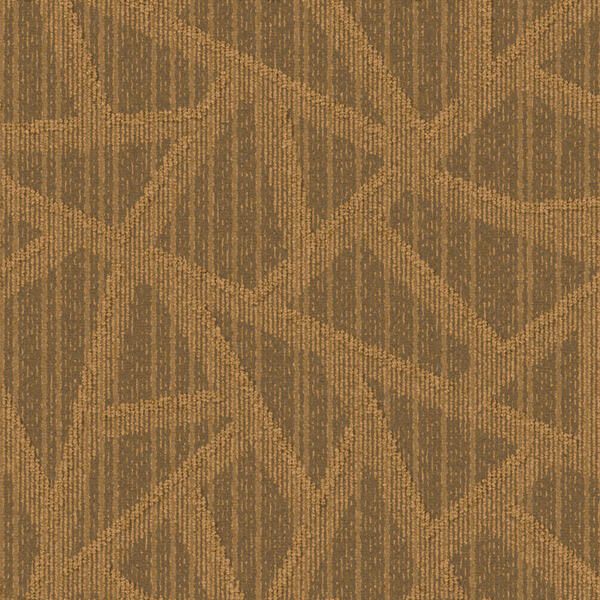Interface The Orient - Dynamic / Bouclé / 50 cm x 50 cm / Orange
