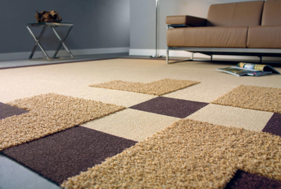 50x50 cm Teppichfliesen / 