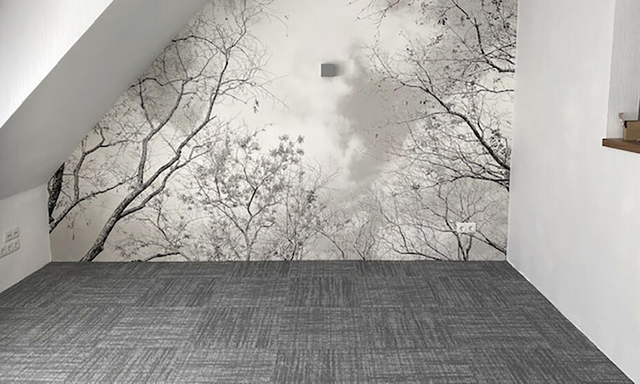 Dachboden Teppichfliesen / 