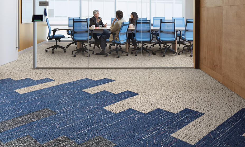 25x100 cm Teppichfliesen / 